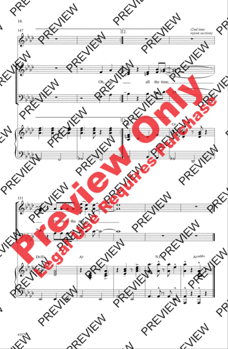 Listen to the Music Listen to the Music 3-Part scores gallery preview page 31