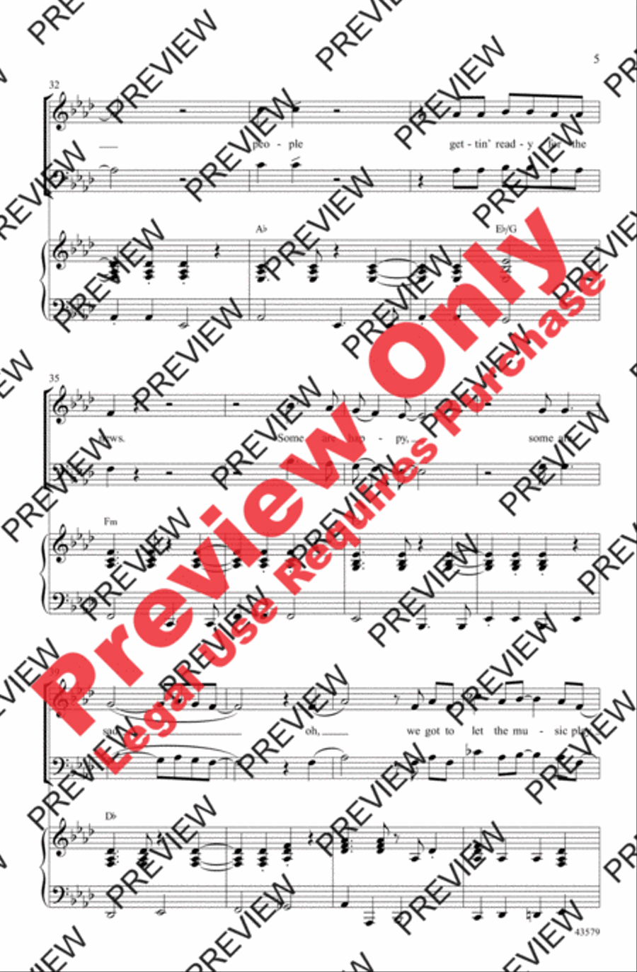 Listen to the Music Listen to the Music 3-Part scores gallery preview page 20