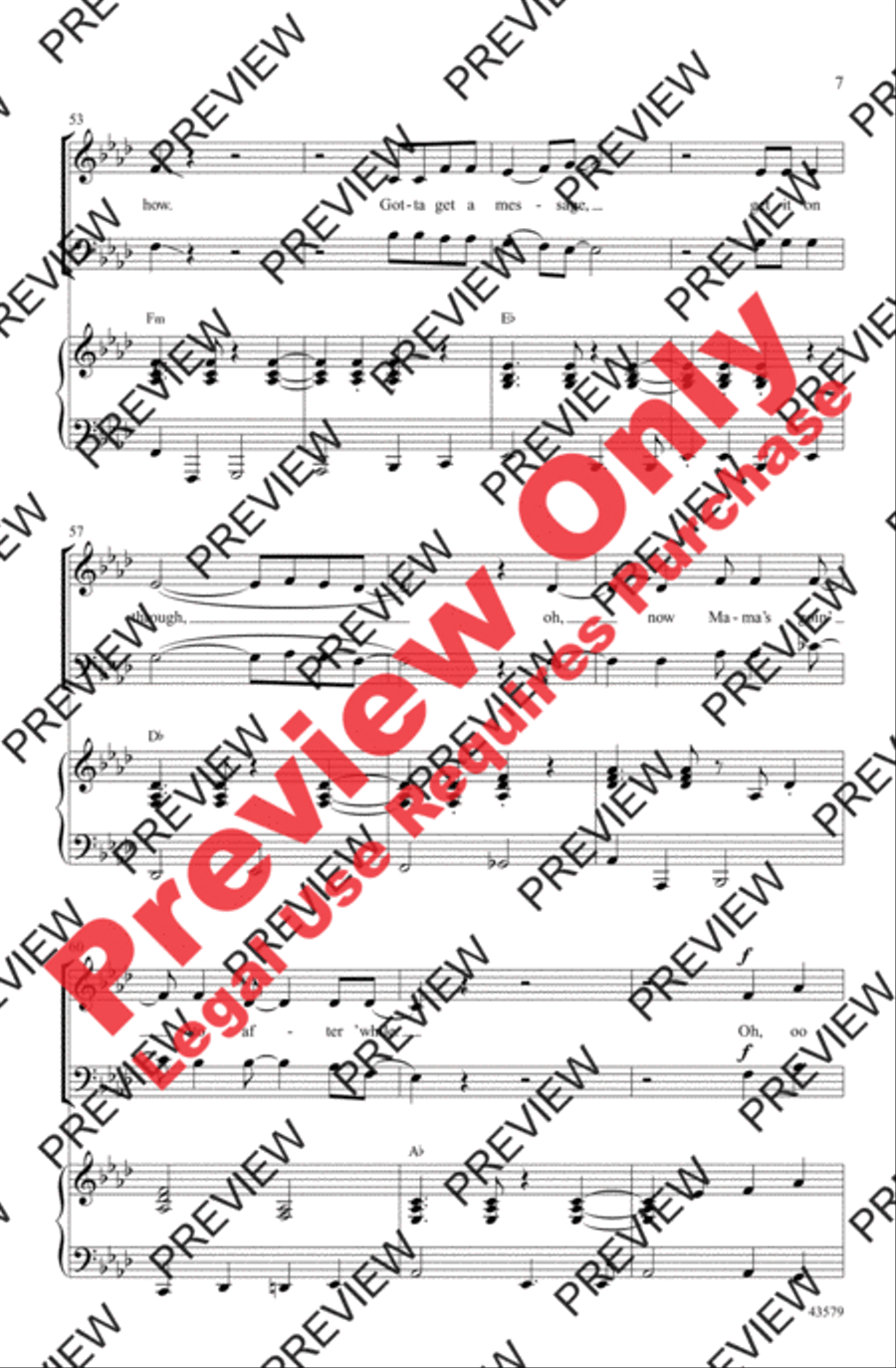 Listen to the Music Listen to the Music 3-Part scores gallery preview page 22