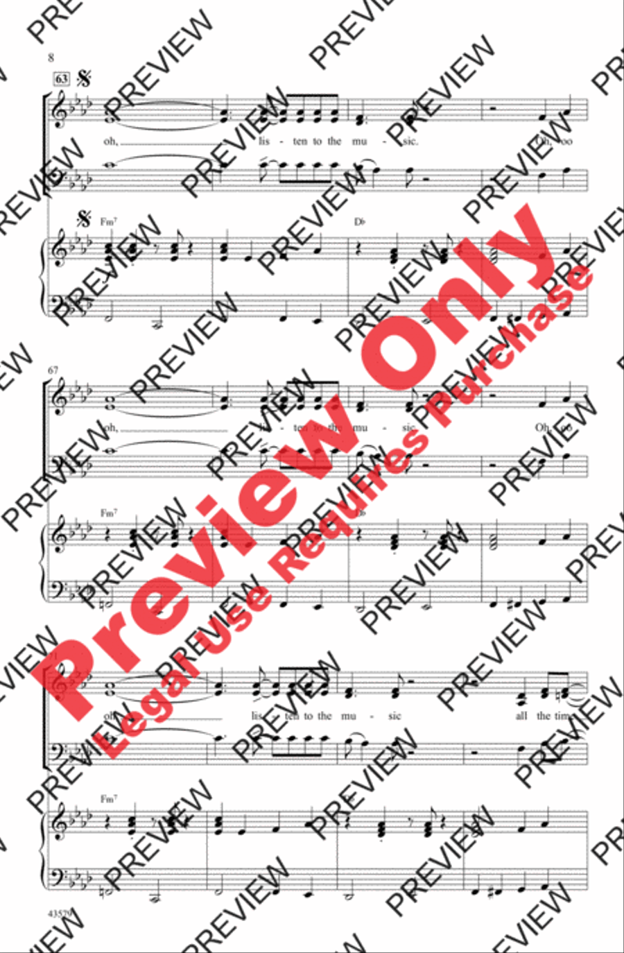 Listen to the Music Listen to the Music 3-Part scores gallery preview page 23