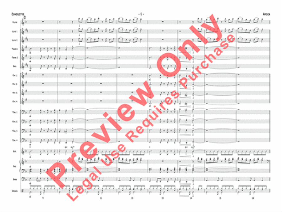 Africa Africa Jazz Ensemble scores gallery preview page 3