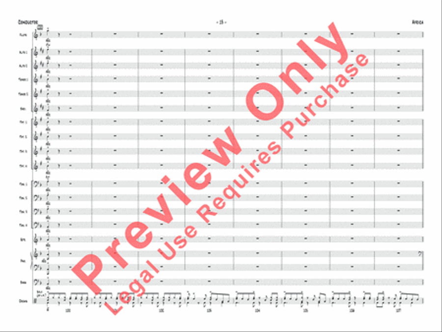 Africa Africa Jazz Ensemble scores gallery preview page 14