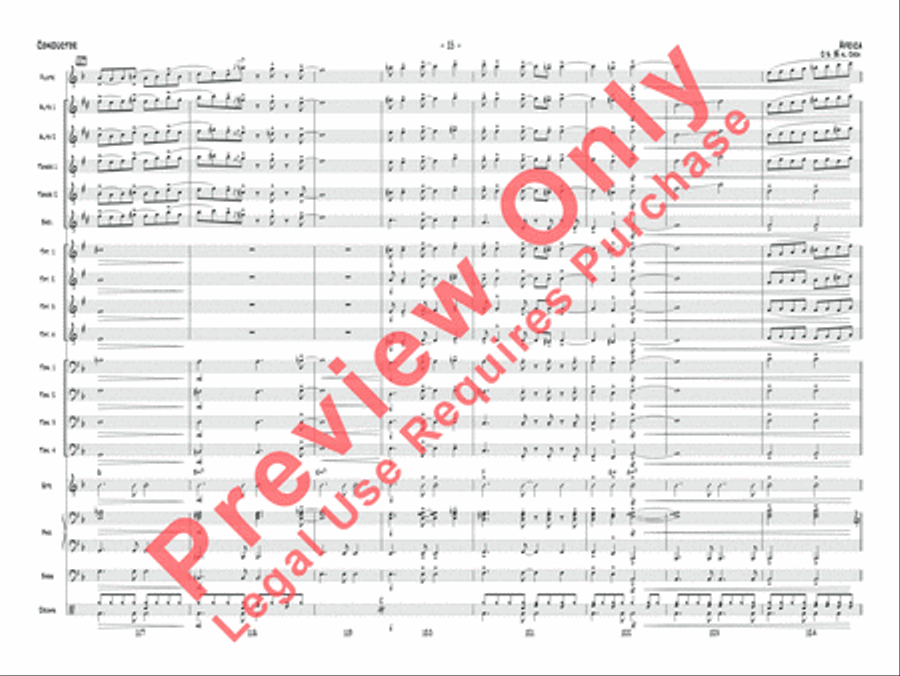 Africa Africa Jazz Ensemble scores gallery preview page 16