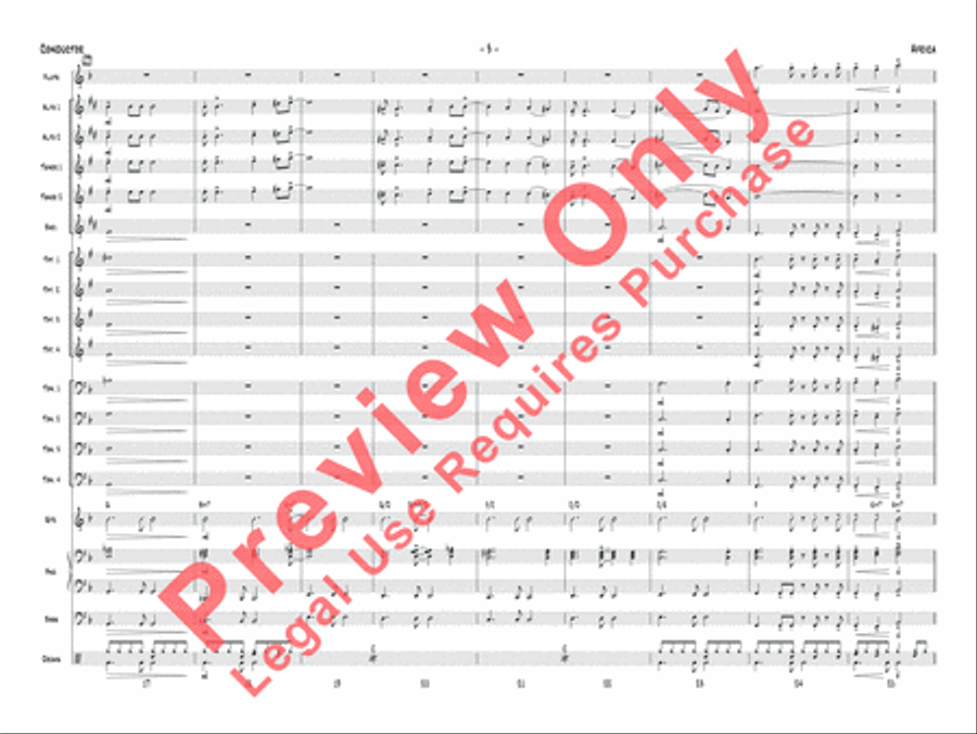 Africa Africa Jazz Ensemble scores gallery preview page 4