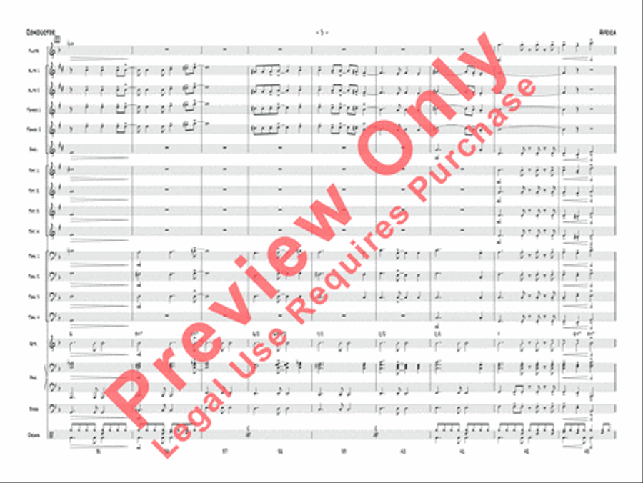 Africa Africa Jazz Ensemble scores gallery preview page 6