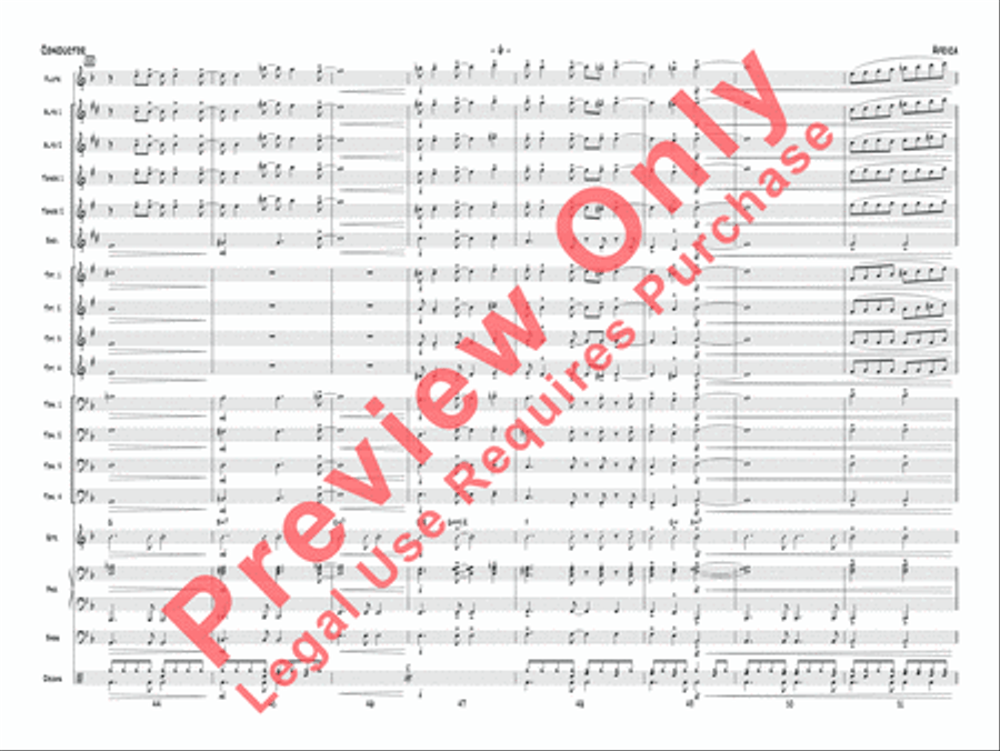 Africa Africa Jazz Ensemble scores gallery preview page 7