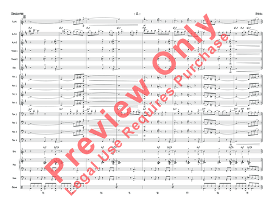 Africa Africa Jazz Ensemble scores gallery preview page 13