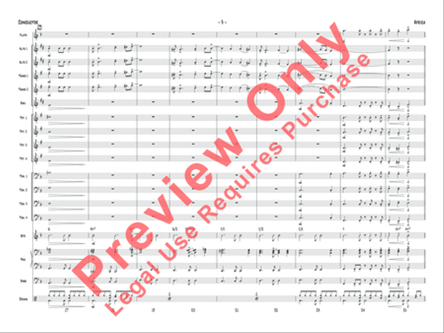 Africa Africa Jazz Ensemble scores gallery preview page 4