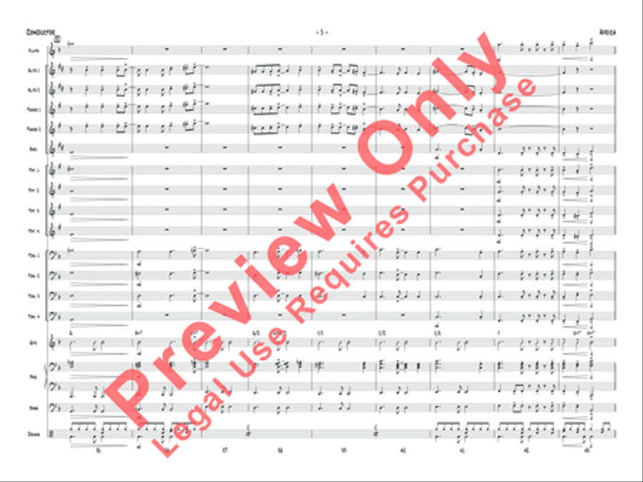 Africa Africa Jazz Ensemble scores gallery preview page 6