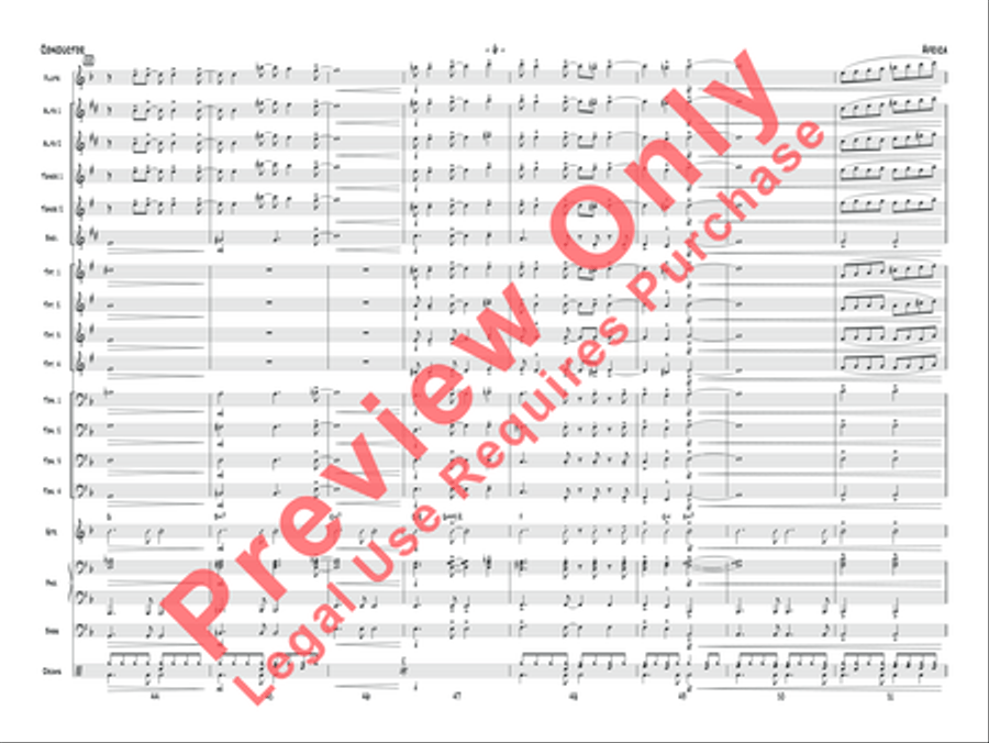 Africa Africa Jazz Ensemble scores gallery preview page 7