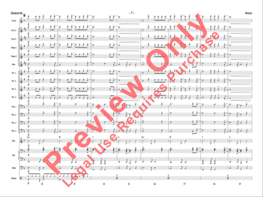 Africa Africa Jazz Ensemble scores gallery preview page 8