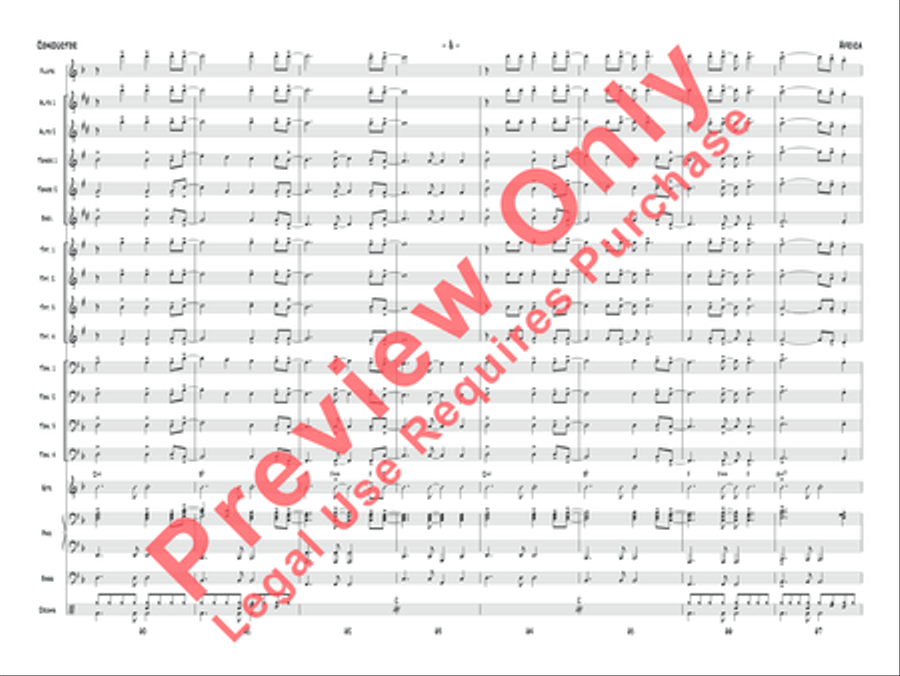 Africa Africa Jazz Ensemble scores gallery preview page 9