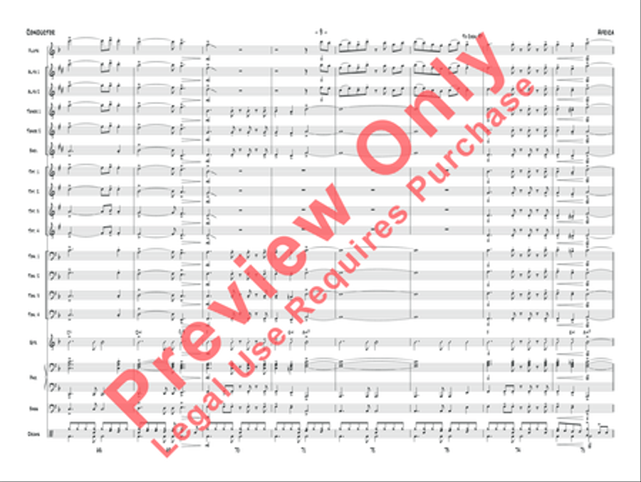 Africa Africa Jazz Ensemble scores gallery preview page 10