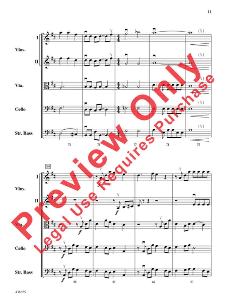 Dolce and Dance Dolce and Dance String Orchestra scores gallery preview page 4