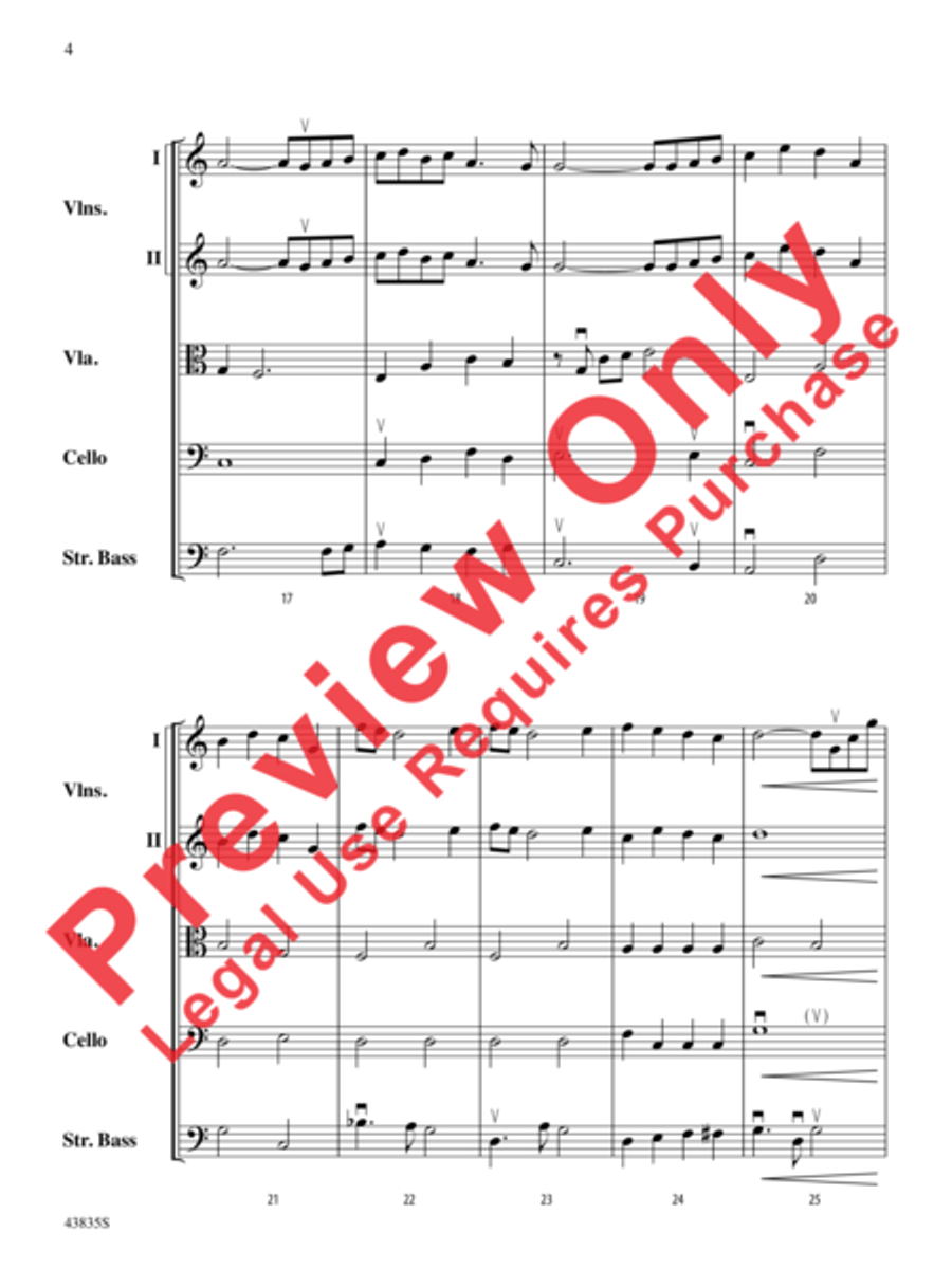 Dolce and Dance Dolce and Dance String Orchestra scores gallery preview page 7