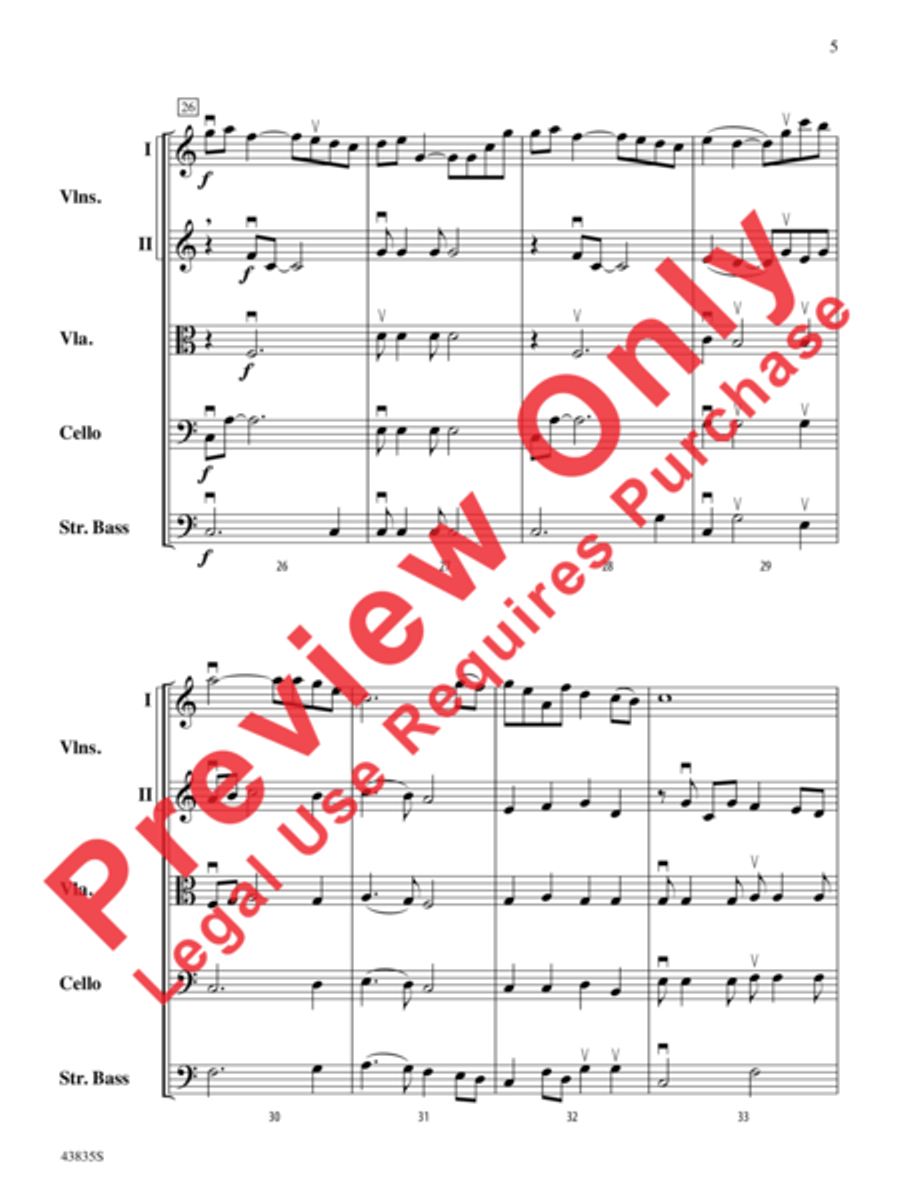 Dolce and Dance Dolce and Dance String Orchestra scores gallery preview page 8