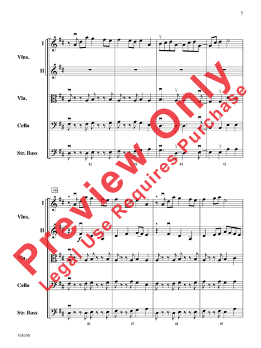 Dolce and Dance Dolce and Dance String Orchestra scores gallery preview page 10