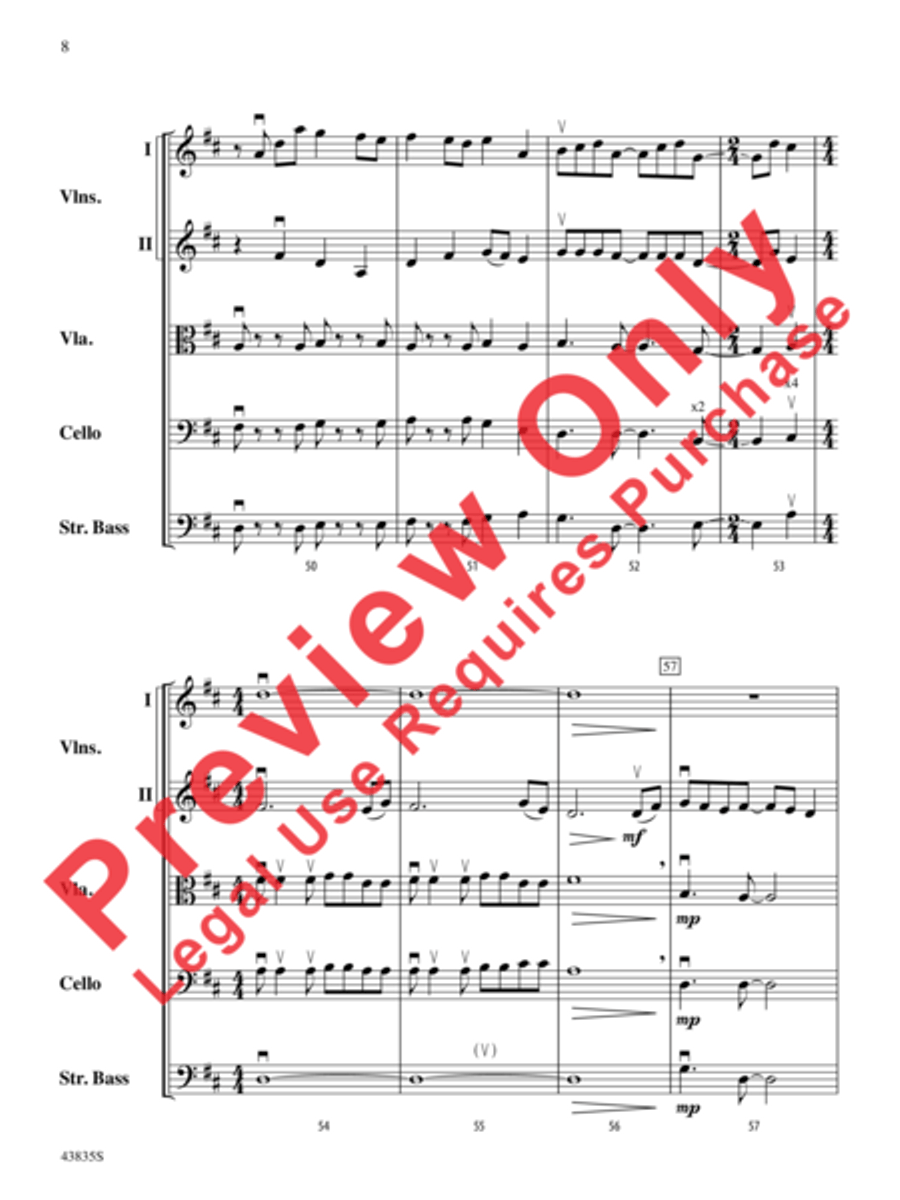 Dolce and Dance Dolce and Dance String Orchestra scores gallery preview page 11