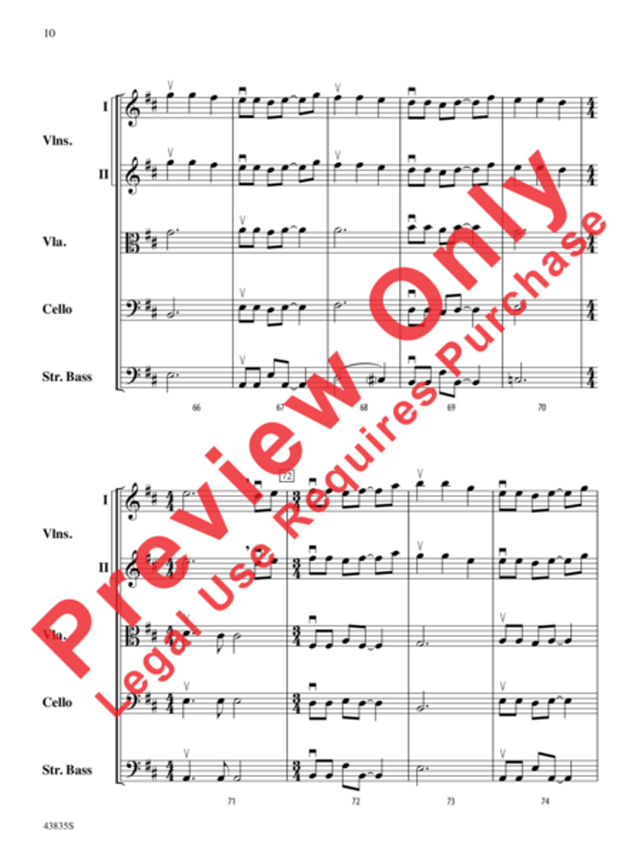Dolce and Dance Dolce and Dance String Orchestra scores gallery preview page 13