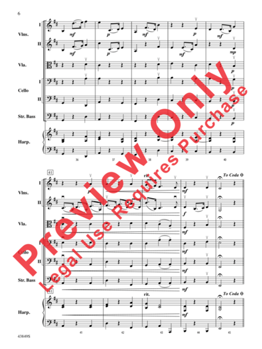 Largo String Orchestra scores gallery preview page 7