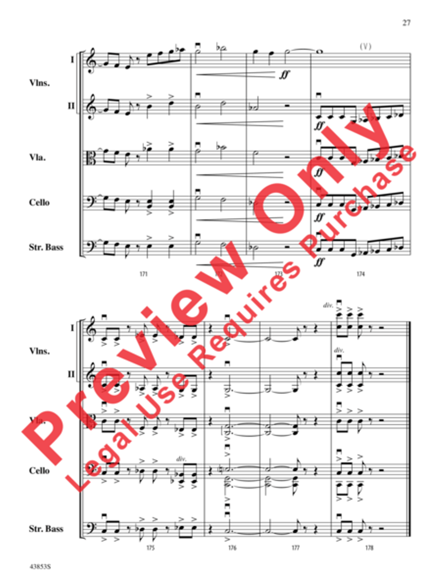Miraj Miraj String Orchestra scores gallery preview page 21