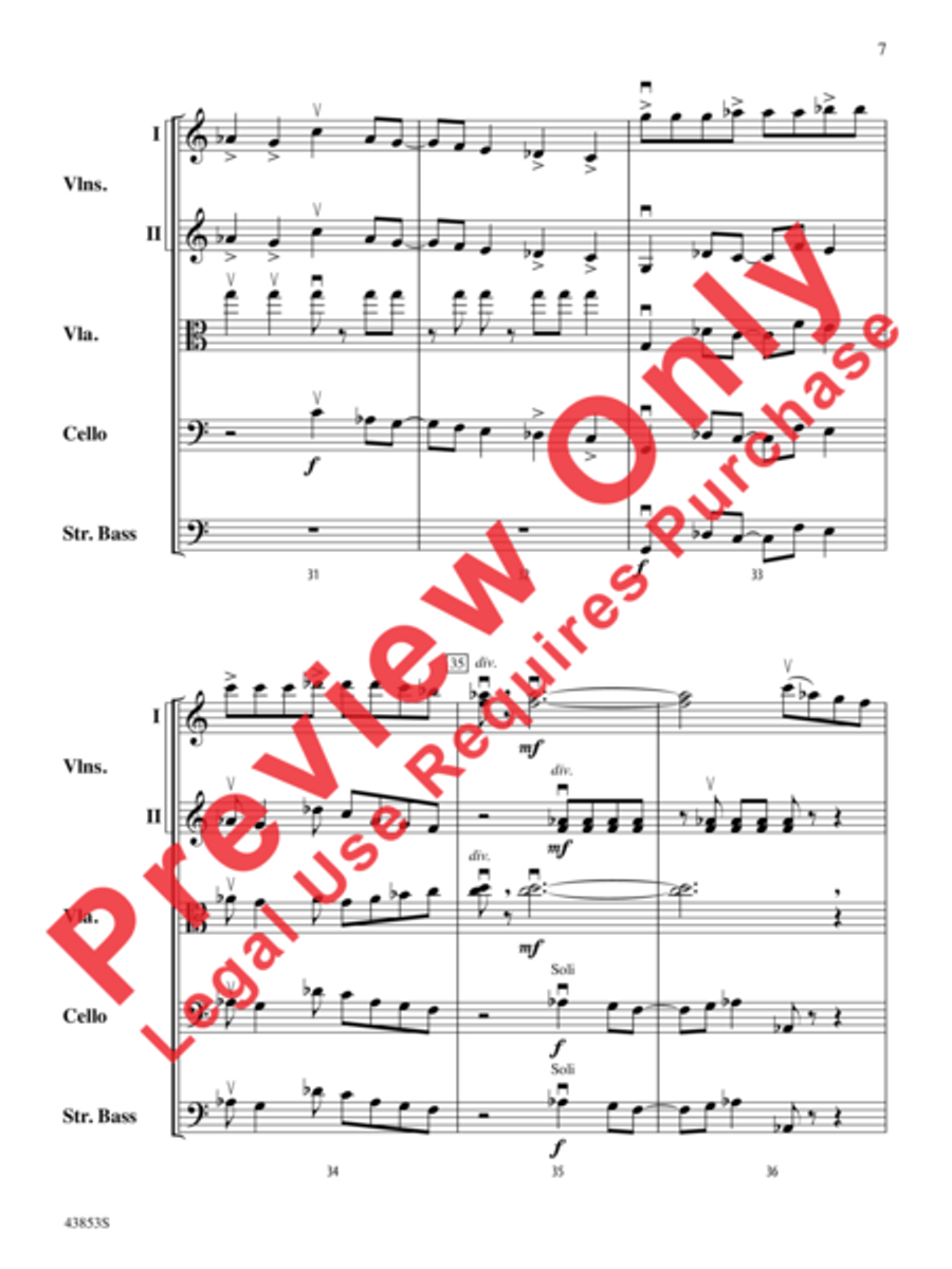 Miraj Miraj String Orchestra scores gallery preview page 25