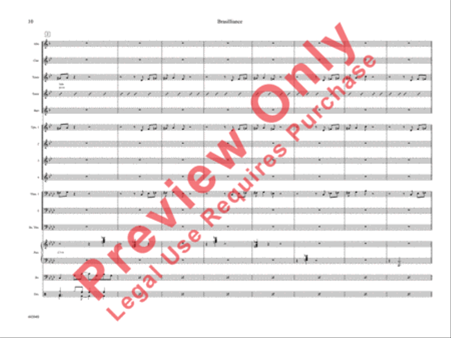 Brasilliance Brasilliance Jazz Ensemble scores gallery preview page 15