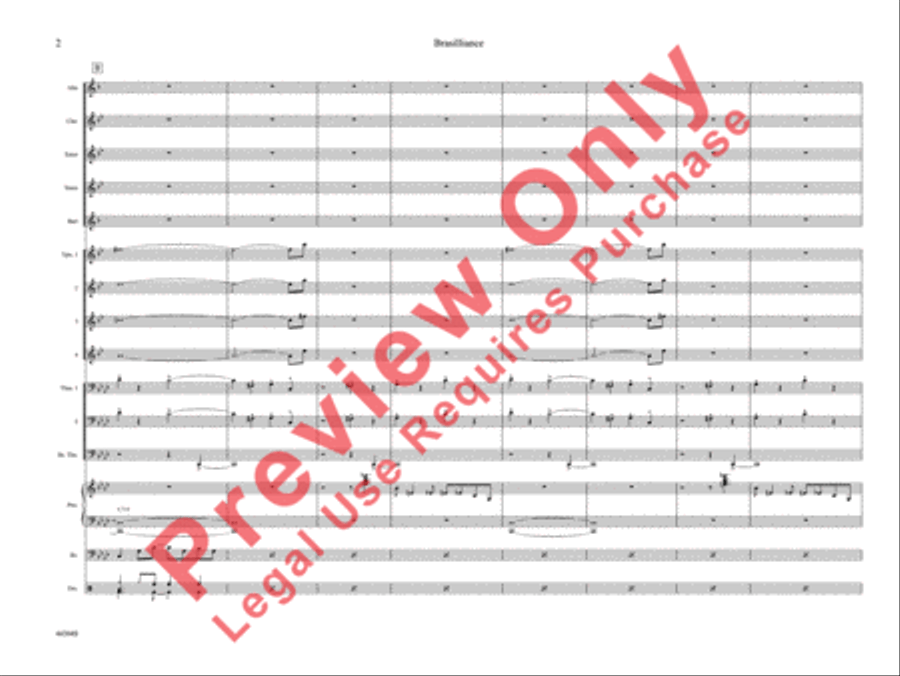 Brasilliance Brasilliance Jazz Ensemble scores gallery preview page 7