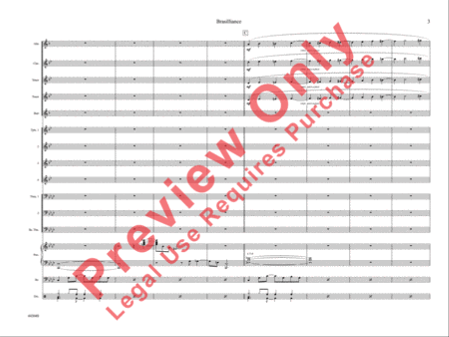 Brasilliance Brasilliance Jazz Ensemble scores gallery preview page 8