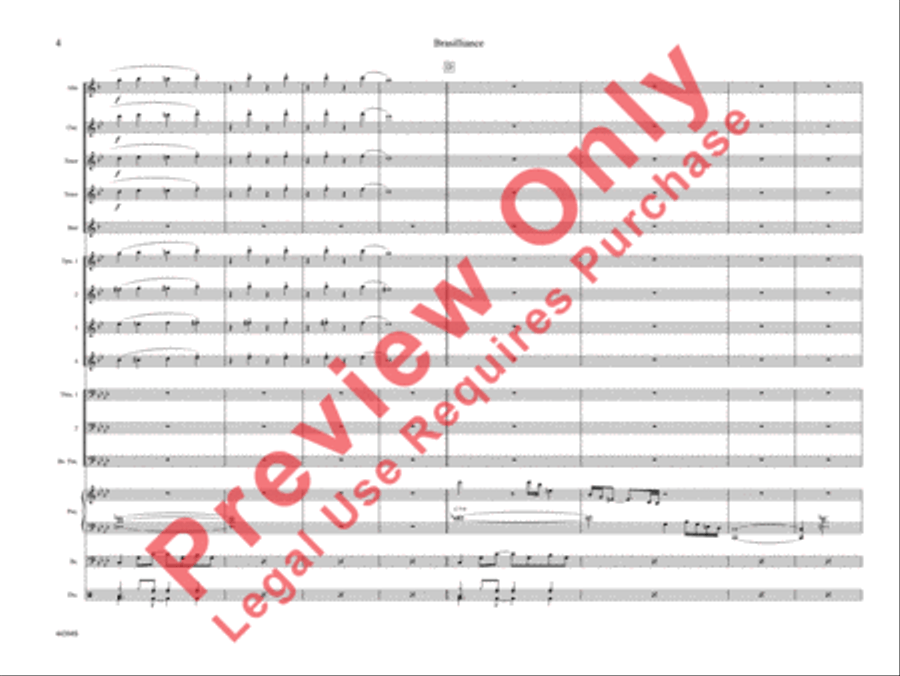 Brasilliance Brasilliance Jazz Ensemble scores gallery preview page 9