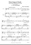 Three Songs of Death