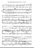 Bach Brandenburg Concerto No.3, 1st mvt., BWV1048, for piano trio, PB005