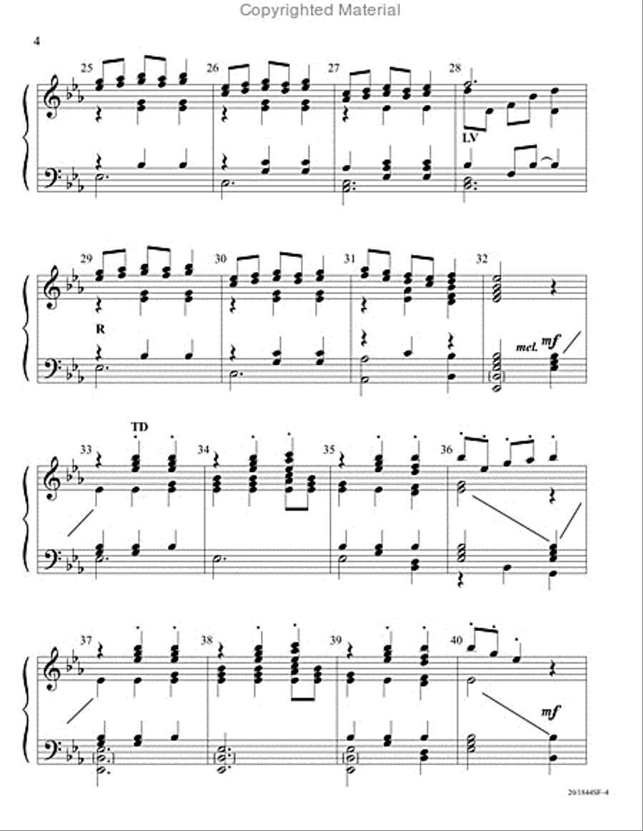 I Love Thee 5-Octaves scores gallery preview page 4