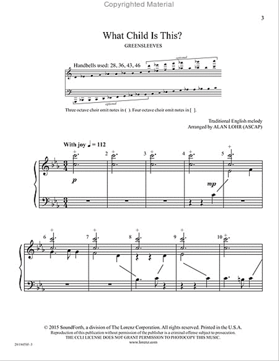 What Child Is This? 5-Octaves scores gallery preview page 2