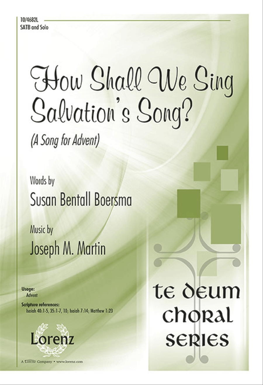 How Shall We Sing Salvation’s Song? 4-Part scores gallery preview page 1