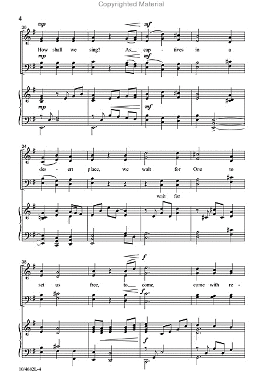 How Shall We Sing Salvation’s Song? 4-Part scores gallery preview page 4