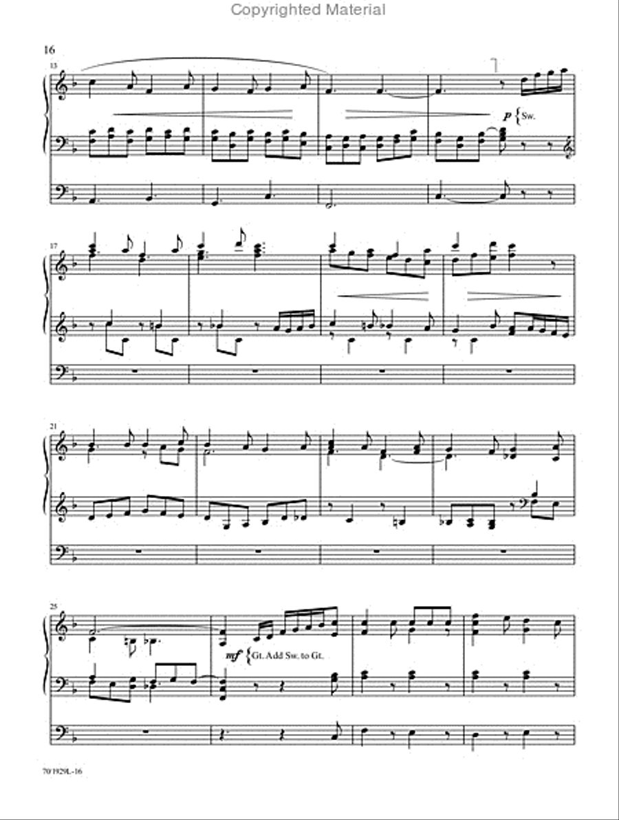 Reflections of Christmas Reflections of Christmas Organ Solo scores gallery preview page 11