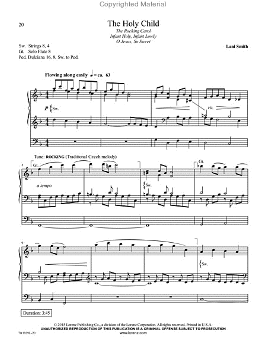 Reflections of Christmas Reflections of Christmas Organ Solo scores gallery preview page 13