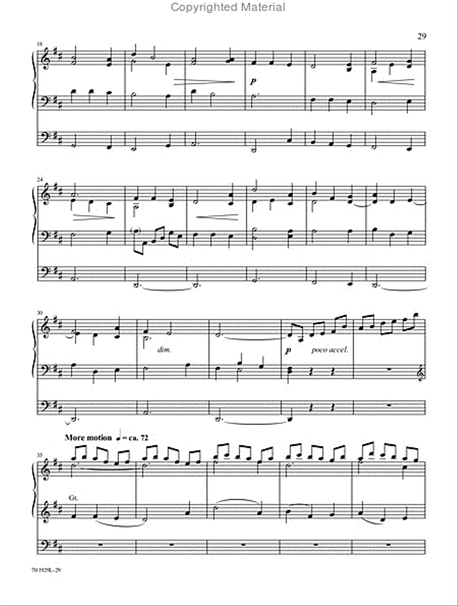 Reflections of Christmas Reflections of Christmas Organ Solo scores gallery preview page 18