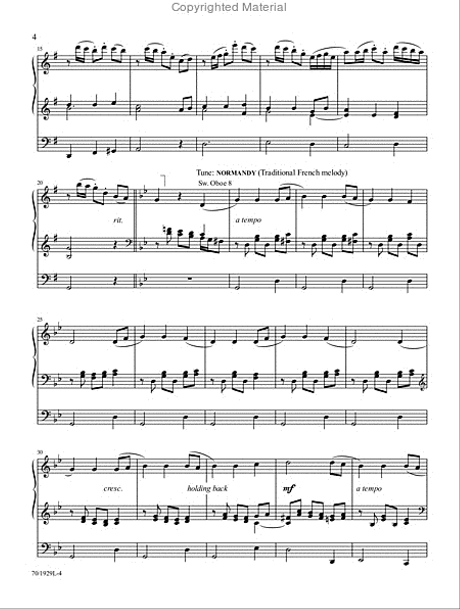 Reflections of Christmas Reflections of Christmas Organ Solo scores gallery preview page 3