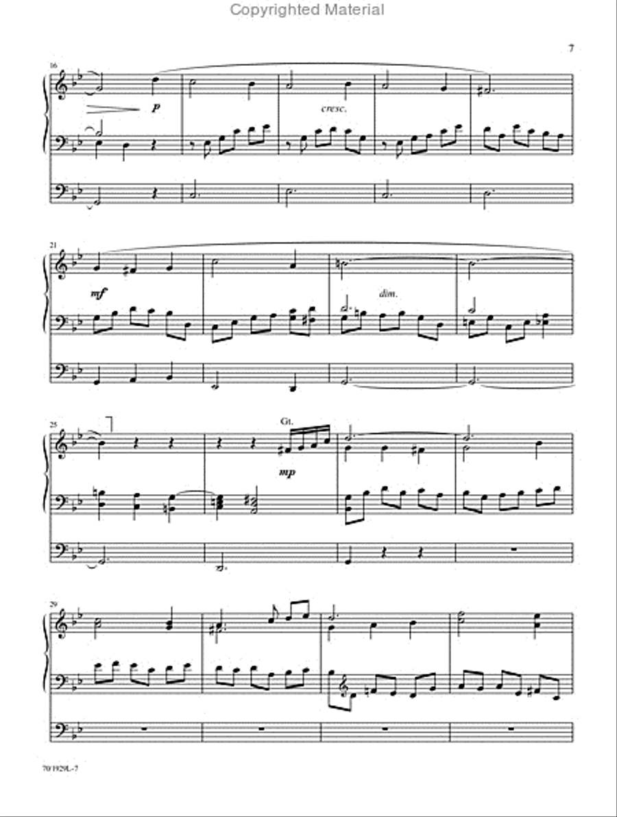 Reflections of Christmas Reflections of Christmas Organ Solo scores gallery preview page 5