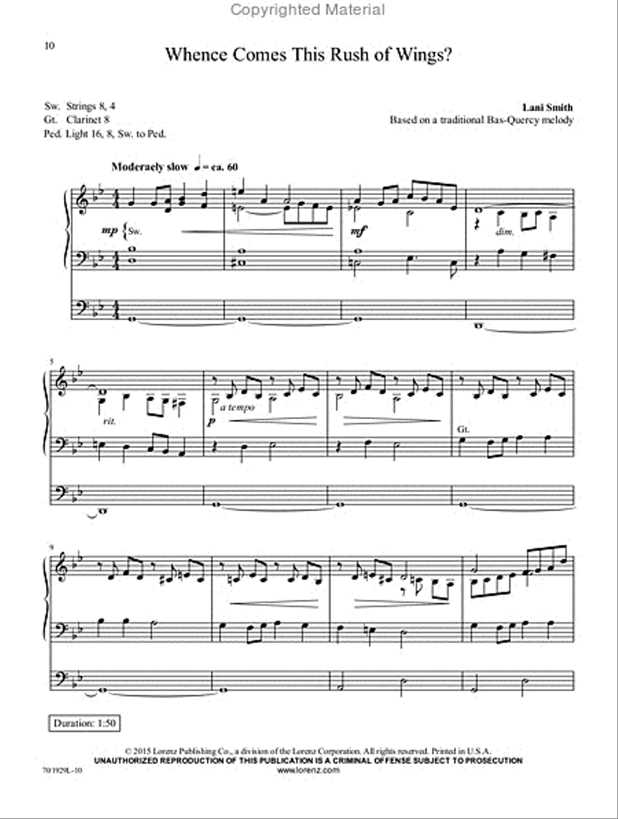 Reflections of Christmas Reflections of Christmas Organ Solo scores gallery preview page 6