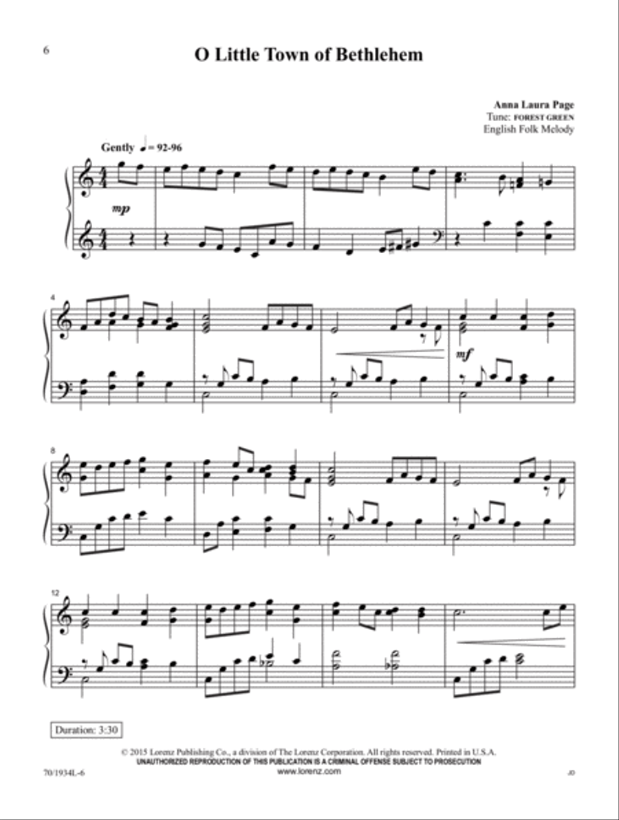 Christmas Traditions Christmas Traditions Piano Solo scores gallery preview page 4
