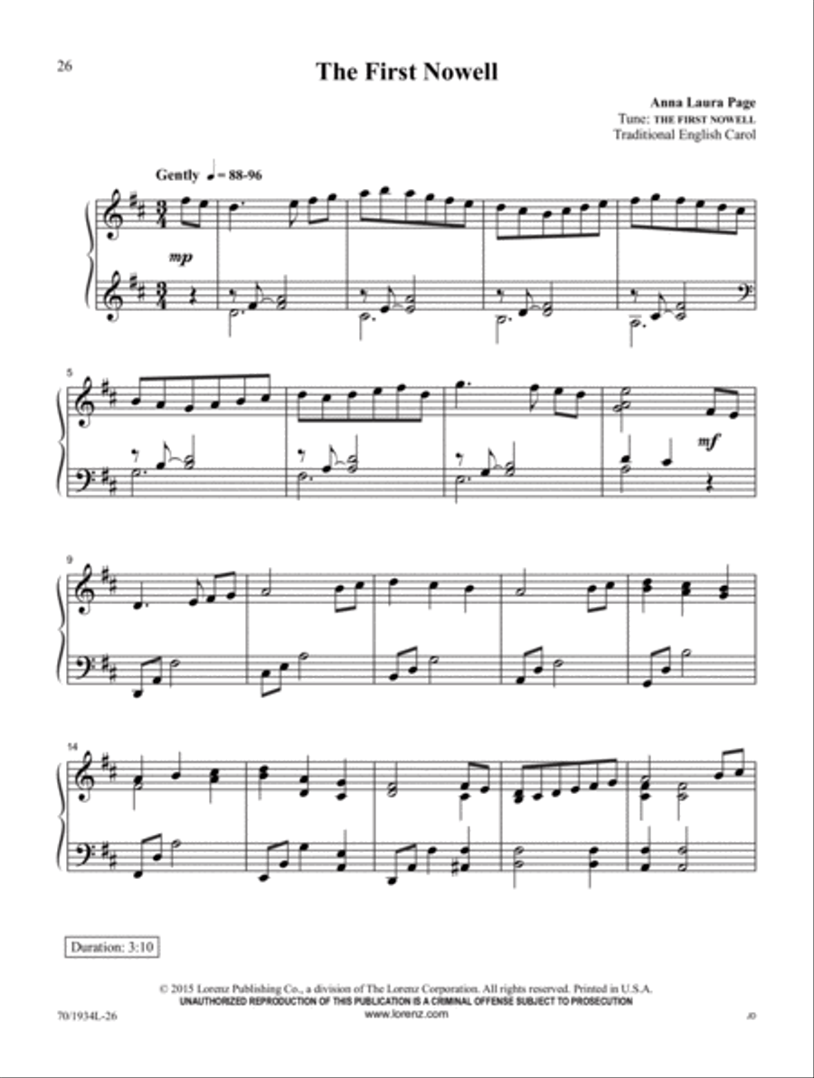Christmas Traditions Christmas Traditions Piano Solo scores gallery preview page 10
