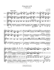 Concerto in D - i - Allegro giusto (Guitar Quartet) - Score and Parts
