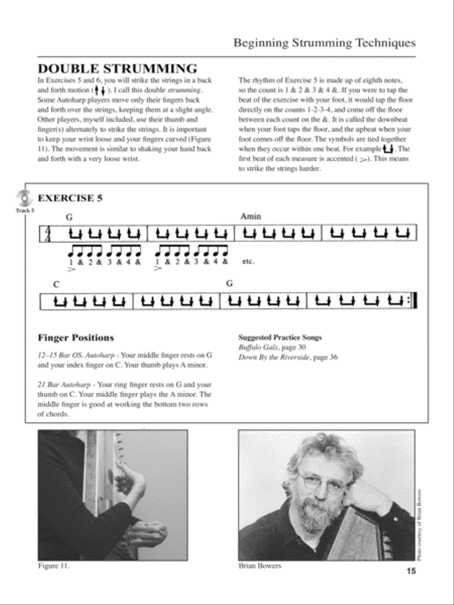Beginning Autoharp Instruction Book Autoharp scores gallery preview page 4
