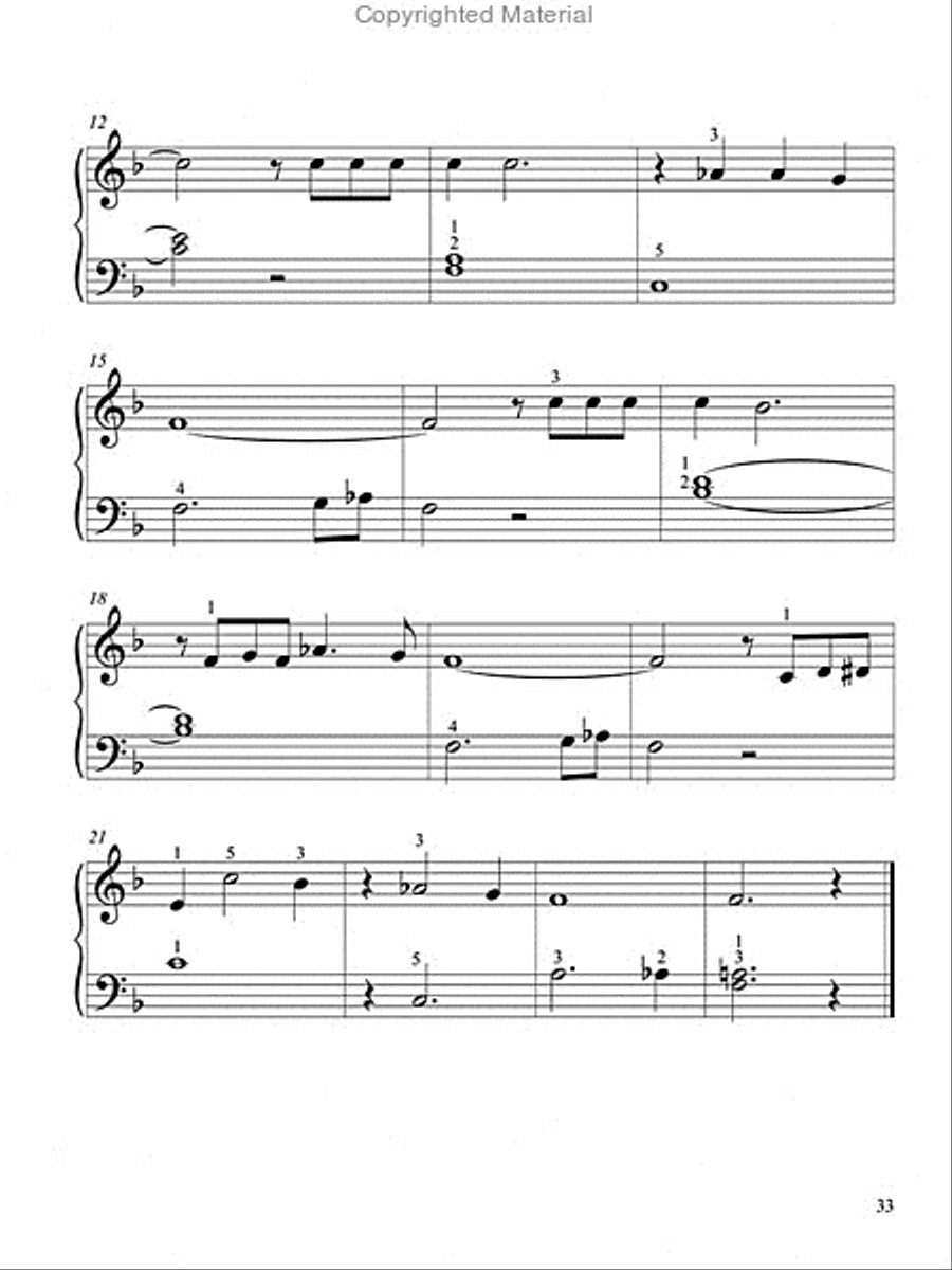 A First Book of Blues -- For The Beginning Pianist Piano Solo scores gallery preview page 4