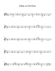 J Ride an Old Paint - American Traditional Song