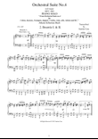 Orchestral Suite No.4 in D major - 2. Bourrée I. & II - Piano version