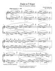 Etude In F Major